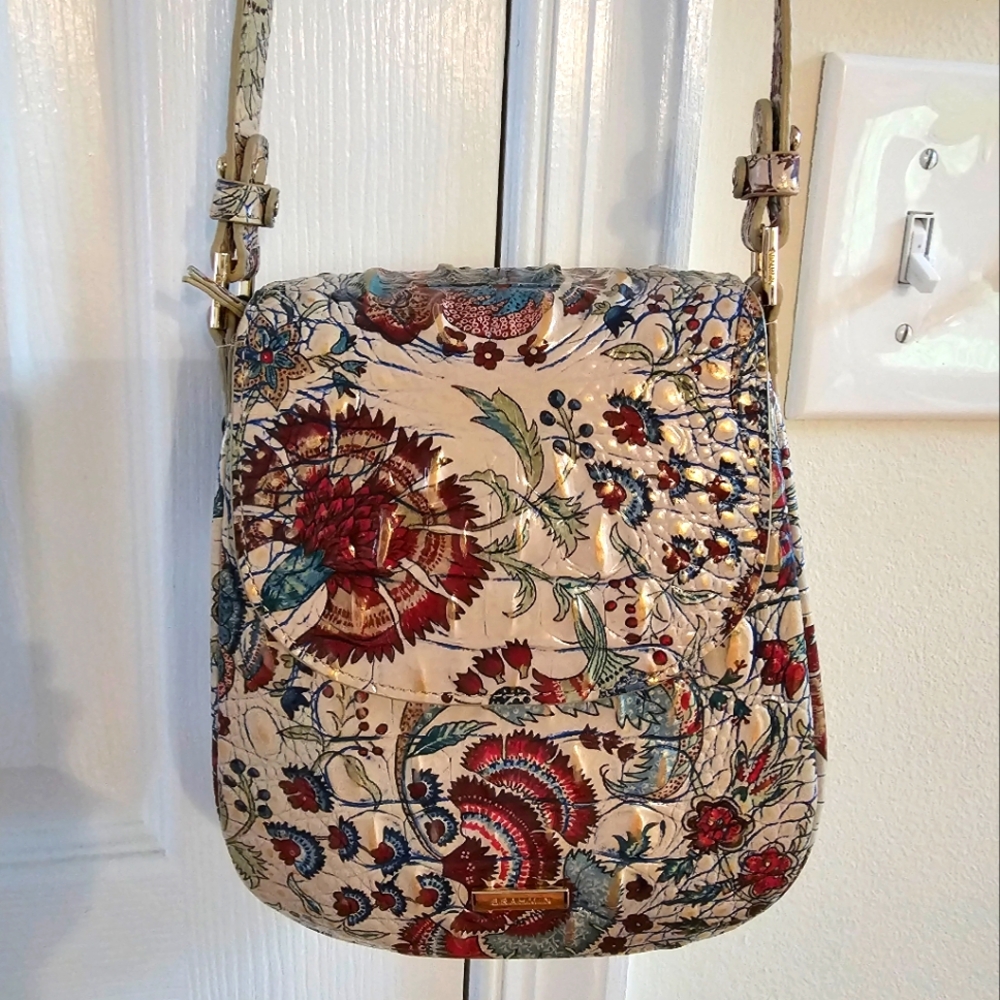 Brahmin Everlee Brocade Melbourne Crossbody Bag